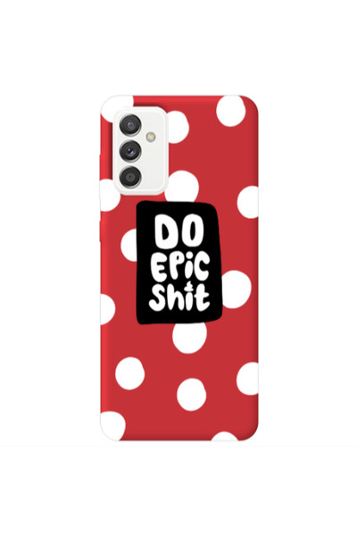 Other Samsung M13 Do Epic Shit Red Colored Silicone TPU Θήκη