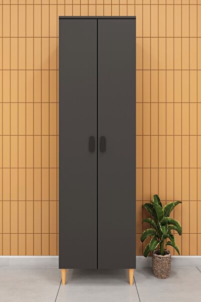 asratrend Modern 2 Kapaklı Çok Amaçlı Mutfak Banyo Dolabı %100 MDF Erzak Kile...