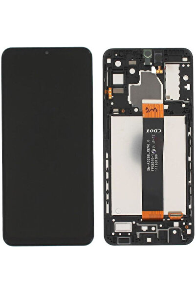 Samsung Οθόνη με μηχανισμό αφής και πλαίσιο για A32 5G (Μαύρο) Κωδικός: SP170...