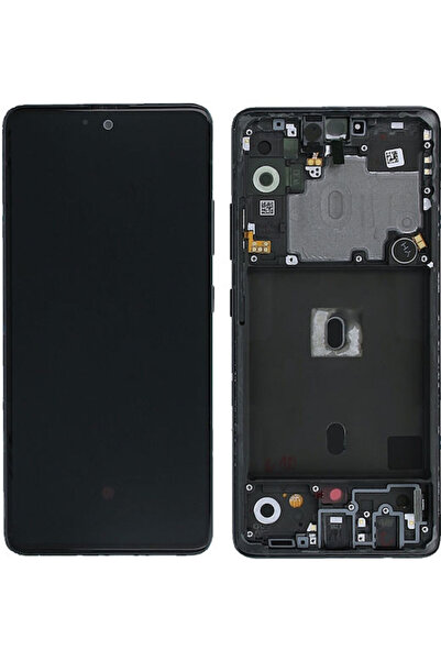 Samsung Οθόνη A516F με μηχανισμό αφής για Galaxy A51 5G (Μαύρο)
