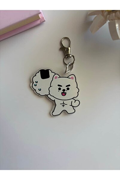 Hara Company Enhypen Kpop Group Enchin Sunghoon Snowe Keychain / Bag Ornament