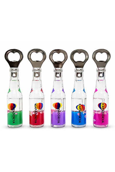Livenda Bottle Designed Cappadocia Metal Opener Refrigerator Ornament Magnet ...