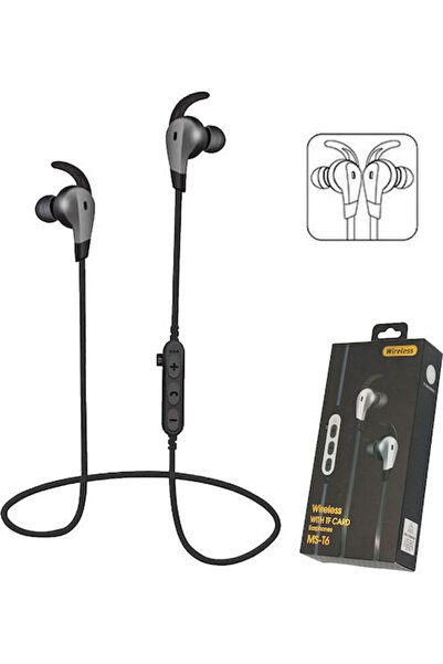 OEM MS-T6 Ενδοωτικά Ακουστικά Bluetooth Handsfree Ασημί