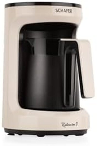 Yıldızan Balance Life S Automatic Turkish Coffee Machine with Milk-Cream Mur ...