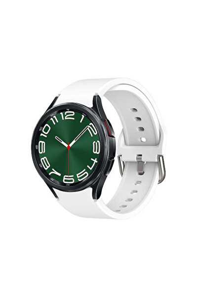 Other Λουράκι Σιλικόνης Sonique Λευκό (Galaxy Watch4/5/6/7/FE/4 Classic/6 Cla...
