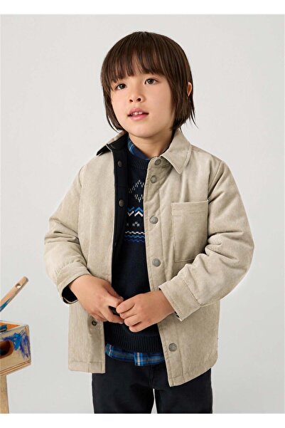 MAYORAL Boy's Double-Sided Corduroy Shirt Jacket 2-10 Years Old Dark Blue