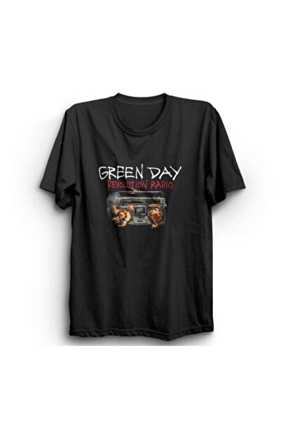 ZOKAWEAR تي شيرت Green Day، راديو، روك، معدني