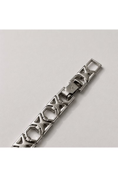 Zennemor Xuping Vip Quality Antiallergic Bow Tie Motif Zircon Stone Detailed Silver Bracelet