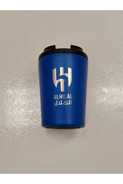co arma Saudi Arabia Al-Hilal Club Logo Blue Thermal Cup