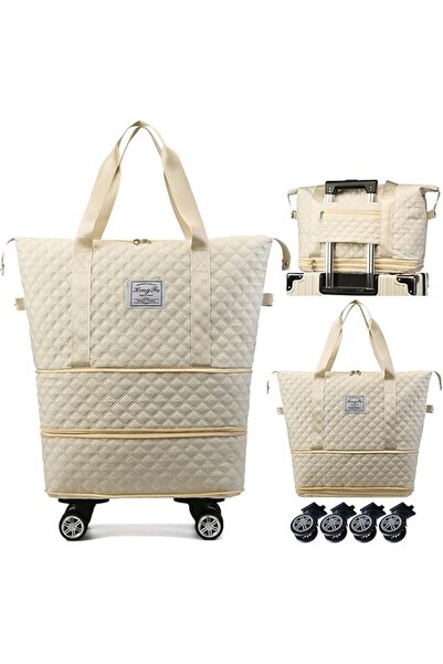 Arabest Rolling Duffle Bag with Wheels,Expandable Foldable,Detachable Wheels,...