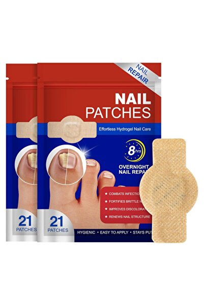 Arabest 42-Piece Nail Patches,Toenail Treatment,Extra Strength 8-Hour Overnig...