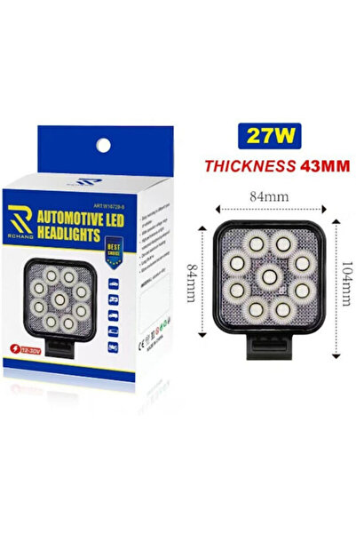 Other Rchang LED Προβολέας Εργασίας 27W W16729-8 Κωδικός: W16729-8