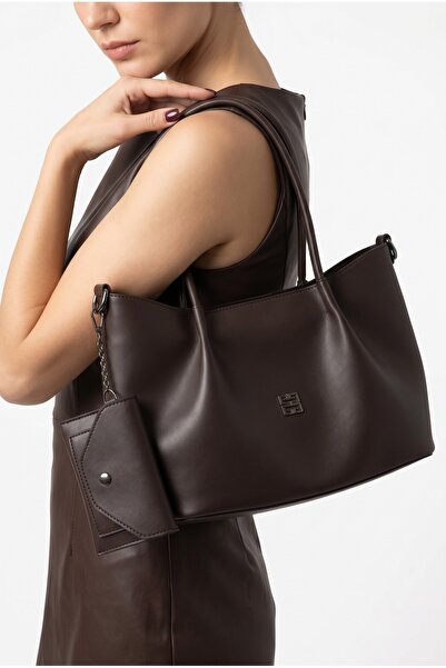 Redoxy Women's Simple and Stylish Design, Detachable Wallet Shoulder Bag