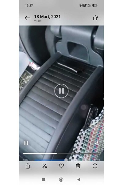 Yerli Renault Scenic S2 Siyah Renk Orta Konsol Sürgüsü