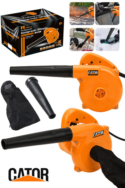 CATOR 450W Hava Üfleme Emme Makinesi Elektrikli Hava Üfleme Körüğü