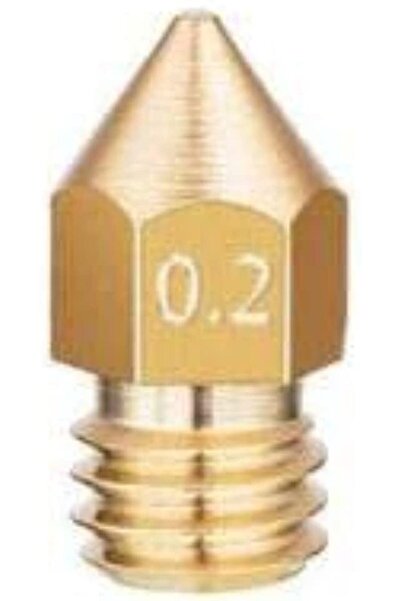 Genel Markalar E3d V6 Mk8 Nozzle 1.75 0,2mm