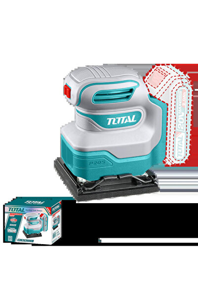 TOTAL Șlefuitor orbital 20V, Dimensiune bază 110×100 mm