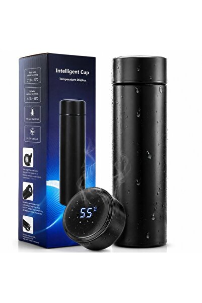 RXH Termos Inteligent 500 ml cu Afișaj LED al Temperaturii și Filtru pentru Ceai