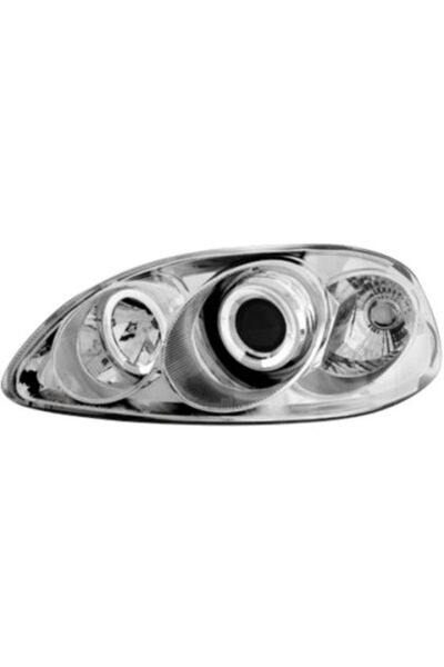 Honda Εμπρόσθια προβολείς angel eyes για Civic (1996-1999) - χρωμιωμένοι, με ...
