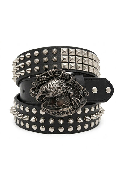targay Gothic Punk Rock Gurunge Metallica Emo Style Belt