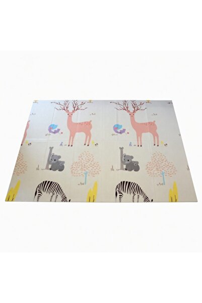 Leski Covoraș de joacă pentru bebeluși 200x150 cm, Covor educativ, Covoraș pl...