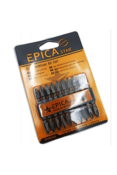 Epica Σετ 10 μυτών κατσαβιδιού τύπου Αστέρι/Torx Κωδικός: EP-50345