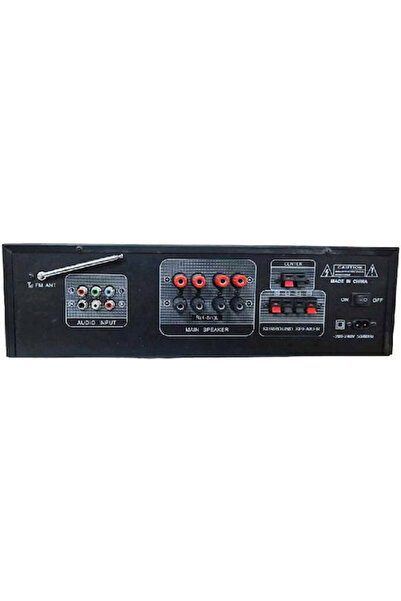 OEM Ενισχυτής Καραόκε Av-838 079051 Μαύρο