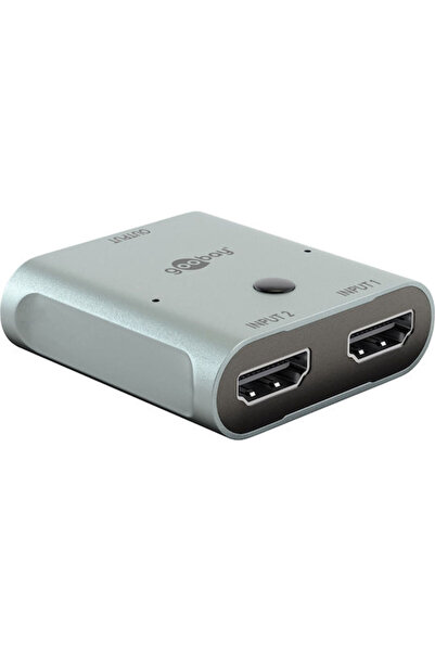 goobay Διακόπτης HDMI 77791 2 σε 1 8K/60Hz Γκρι DM130644