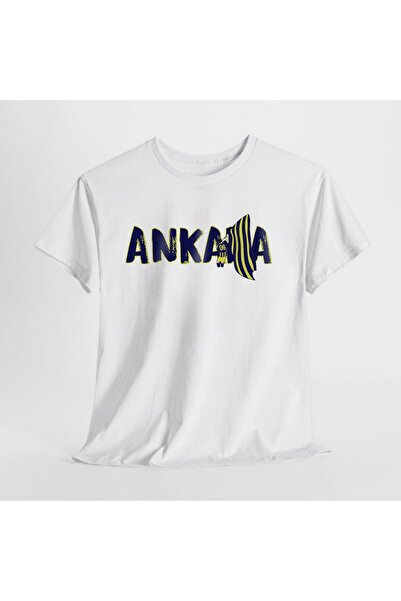 SARI T-Shirt for Fans Holding the Ankara Flag with a Crew Neck Collar.