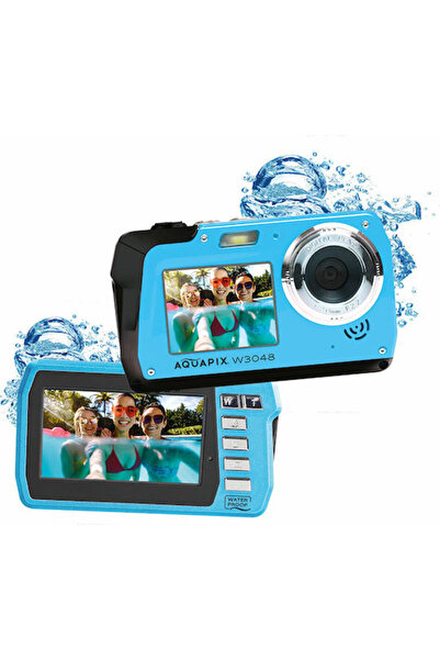 EasyPix Aquapix W3048 Edge Συμπαγής Φωτογραφική Μηχανή 13MP Μπλε