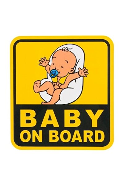 CSD Car Sticker, baby on board, decal, 18x20 cm