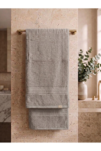 Nimba Home Stone Color 70X140 cm Bamboo Bath Towel