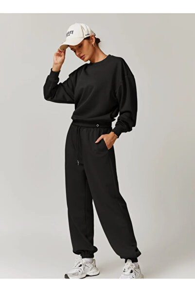 KAWN Womens Loose Fit Light Sweatshirt