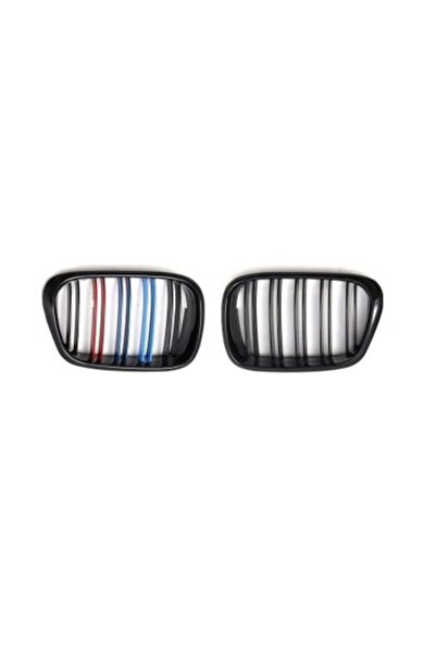 OEM Καρδιές μάσκας για BMW E39 (1995-2003) με διπλή μάσκα - τρίχρωμες - 2 τεμ...