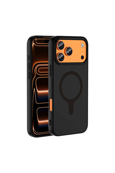 zore iPhone 17 Pro Max Kılıf Pastel Renkli MagSafe Kamera Yükseltili Silikon SYS