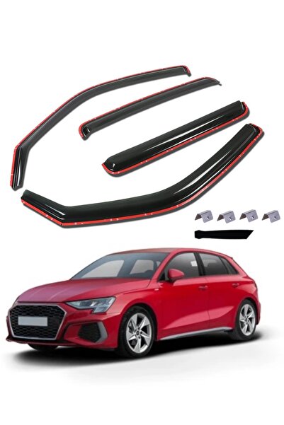 Flexzon Ανεμοθραύστες για AUDI A3 / S3 (V8) SPORTBACK 5D 2012 - 2020 4 τεμάχι...