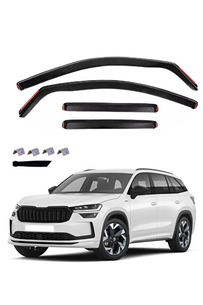 Flexzon Ανεμοθραύστες για SKODA KODIAQ 2024+ 4 τεμάχια. FZVETRBR0079