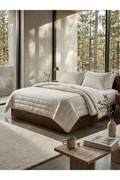 MED HOME %100 Doğal Merinos Kuzu Yünü Yorgan 200x220 cm Çift Kişilik 3000 gr ...