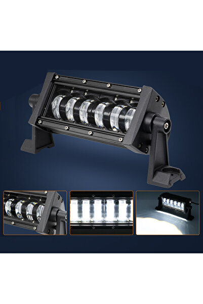 Flexzon Μπάρα LED 9D 10-30 Βολτ Υψηλής Ισχύος 48W IP68 27εκ. FZHAL213