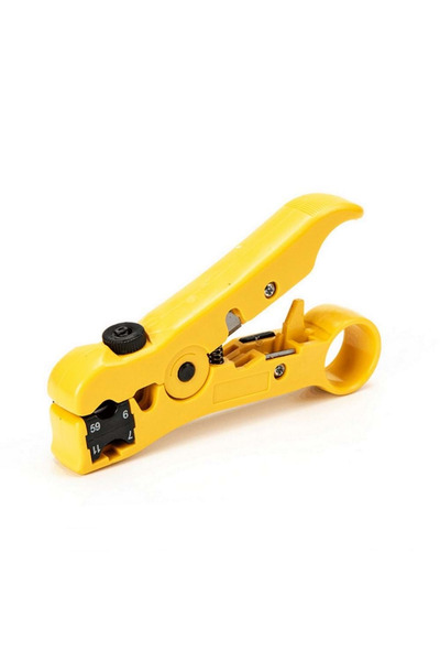 Universal Trklink (rg59,rg6,rg7/rg11-network) cable stripper