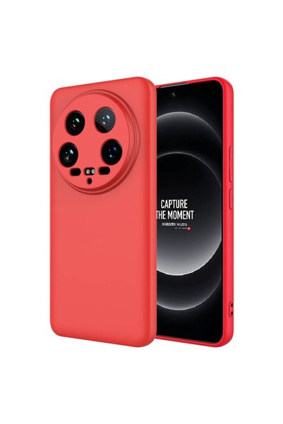 zore Xiaomi Mi 14 Ultra Case Soft Silicone with Camera Protection Launch Senk
