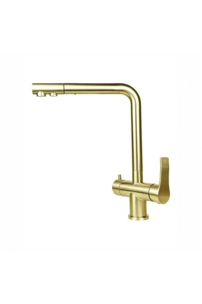 Lima Matte Gold Cloud Mixer Two Line with Filter Line Lm 2530-B - Lima