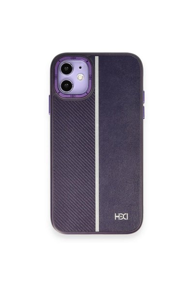 HDD حافظة متوافقة مع هاتف iPhone 11، غطاء من الجلد السويدي الداخلي من الألياف...
