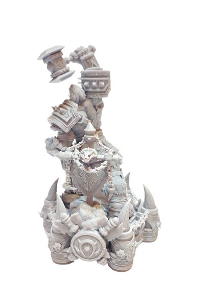 OEM Thrall World of Warcraft, Blizzard, rășină de 18 cm