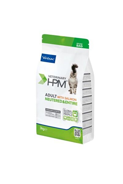 Virbac HPM Adult Pisică Sterilizată și Neutrită cu Somon 3 kg