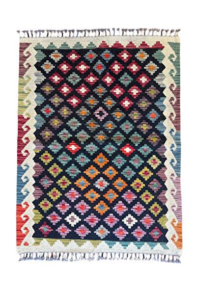 Vog Halı EFSANE El Dokuma Kök Boya Kilim Etnik Vintage Anadolu Desenli Bohem ...