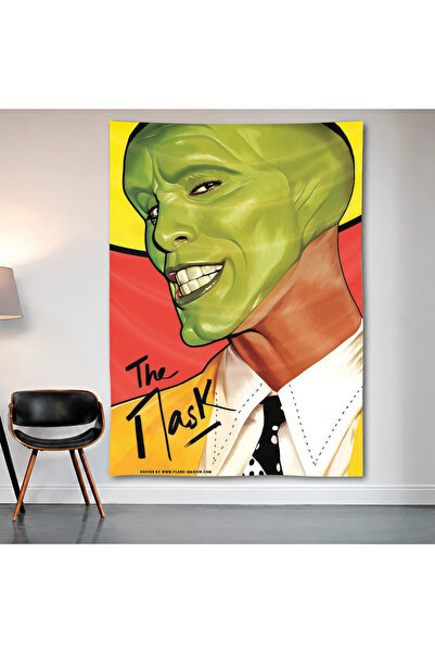 Geek Cultcha The Mask Pop Art Wall Covering Wall Tapestry First Quality Satin...