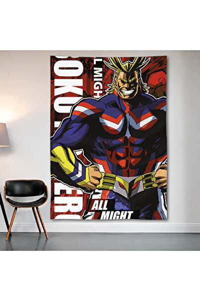 Geek Cultcha All Might My Hero Academia Duvar Örtüsü Duvar Halısı Birinci Kal...