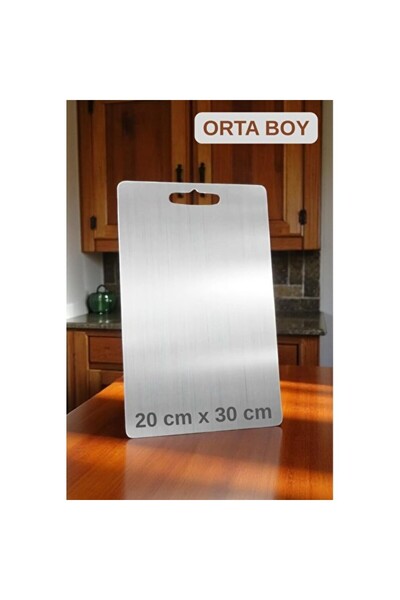 Empressco Stainless Steel Medium Cutting Board Set, Durable and Stylish Design