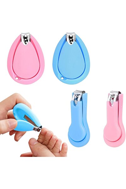 Arabest 4-Pack Baby Nail Clippers Set,Anti-Slip Design Nail Cutter,for Newbor...